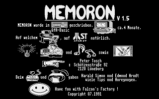 Memoron — screenshot 1